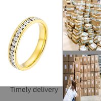 Klassieke Unisexroestvrij Staal L Trouwringen Rvs Diamant Verloving Sieraden Islam Koppels Valentijnsdag Cadeau