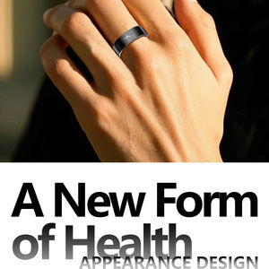 Cincin Pintar Kesehatan AI dengan Kontrol Aplikasi dan Pelacak Tidur, Baja Anti Karat, Tahan Air 5 ATM, Mode Multi-Gerakan - Product Image 5