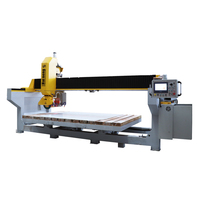 Machine de découpe de pierre de granit et de marbre économique, scie à pont CNC à 4 axes