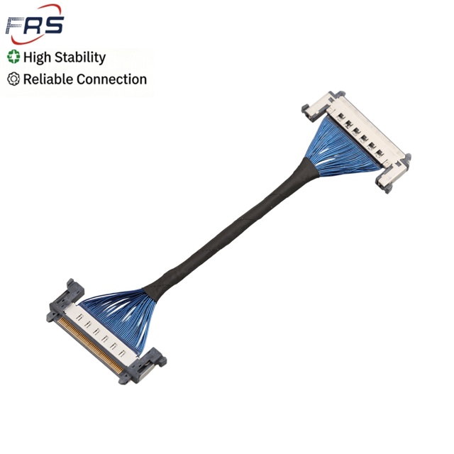 Hot Style Micro Coaxial Shield Lvds Cable 51pin FI-RE51 Connector EDP Lcd Cable for E-ink Application