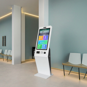 Kiosque d'assistance Android 27 pouces pour hôpitaux multifonctionnel avec lecteur de code QR SDK pour la gestion des visiteurs - Product Image 2