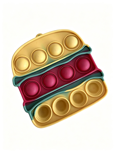 Silicone Fashion Mini Coin Purse Pop Dot Wallet Zipper <b>Water</b> Resistant Detachable Strap Cute Change <b>Pouch</b> Custom Logo Gift Bag - Product Image 3