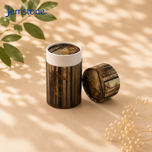 Matériaux recyclables, revêtement extérieur résistant à l'humidité, conteneur cylindrique, tube en carton robuste, boîte d'emballage - Product Image 4