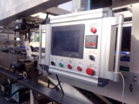 Machine d'emballage sous film rétractable automatique pour boissons multi-bouteilles en plastique PP PET demi-plateau