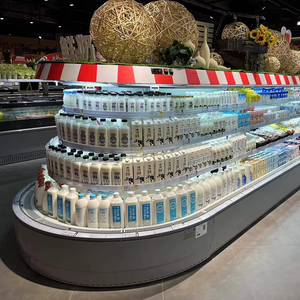 Congelador vertical sin escarcha con pantalla caliente Equipo de refrigeración de supermercado Comercial Grande Congelador profundo súper grande - Product Image 6