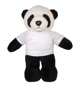 YDB Toys Simpatico Peluche <span class=keywords><strong>Panda</strong></span> Morbido Imbottito in Cotone PP con Logo Personalizzato su Maglietta Regalo per Bambini Giocattolo Antistress - Product Image 4
