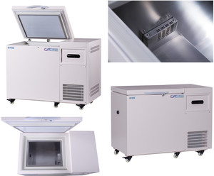 Hot Sell -135 Degree Low Temperature <b>Freezer</b> 118L Lab Refrigerator Chest Deep ULT <b>Freezer</b> for Hospital Use DW-135W118 Deep Low M - Product Image 6