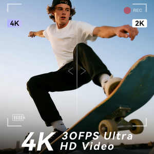 Nouvelle Caméra Vidéo Numérique Mini 4K avec 3 Viseurs et 32 Go de Stockage – Solution Vidéo Portable pour Utilisateurs Intelligents - Product Image 6