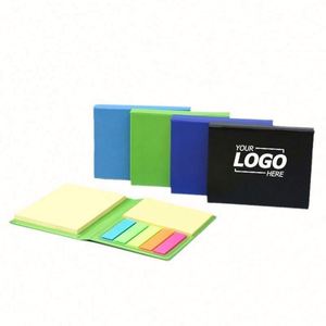 Colorful <b>Sticky</b> <b>Notes</b> Set INS Style Reusable Memo Pads with Multiple Sizes, Custom Logo <b>Sticky</b> Notepads for Office, School Gifts - Product Image 1