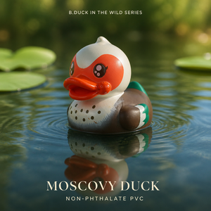 B.DUCK Série Sauvage Canard Moscovy Figurine PVC Flottante OEM Boîte Mystère Personnalisée - Product Image 2