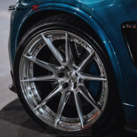Rines de Aleación Forjada en Estaño con Radios Remachados de 20, 21 y 22 Pulgadas, 5x112, Tenaces y Rápidos, para BMW X5 M F85 Speedway SUV