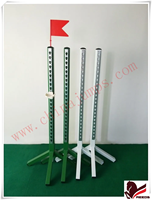 Roseaux Horse Show Jumping Wing Obstacles en aluminium Stands Standings latéraux Sauts de haute qualité