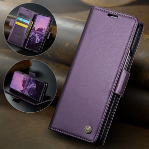 Caseme <span class=keywords><strong>023</strong></span> PU Funda de cuero con tapa con ranuras para tarjetas Soporte de billetera Funda protectora para teléfono móvil para <span class=keywords><strong>Samsung</strong></span> <span class=keywords><strong>Galaxy</strong></span> Z Fold 7 - Product Image 2