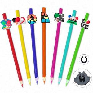 Stylo couverture bricolage stylo topper breloques accessoires crayon décoration <span class=keywords><strong>ping</strong></span>-<span class=keywords><strong>pong</strong></span> jeu en gros Sport tennis <span class=keywords><strong>de</strong></span> table crayon breloques personnalisé - Product Image 2