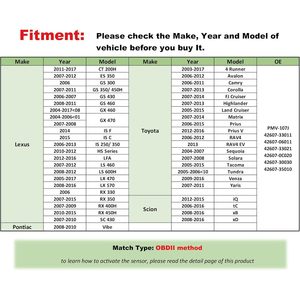 Marsflex <b>TPMS</b> Sensor 42607-33021 For Toyota Lexus Scion Pontiac Tire Pressure Monitoring System - Product Image 6