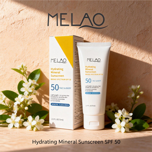 Crème <span class=keywords><strong>solaire</strong></span> minérale SPF50 à la niacinamide, végane, <span class=keywords><strong>non</strong></span> <span class=keywords><strong>grasse</strong></span>, en gros, marque privée, pour le <span class=keywords><strong>visage</strong></span> et le corps - Product Image 1