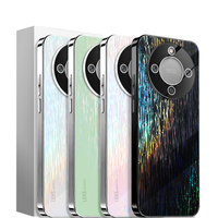 Étui de téléphone en TPU souple plaqué luxe avec protection d'appareil photo en verre Étui de téléphone portable pour HonorX9D Coques arrière