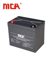 Batterie SLA rechargeable à décharge profonde 12V 70Ah certifiée ROHS pour appareils électroménagers, voiturettes de golf, outils électriques et stockage d'énergie