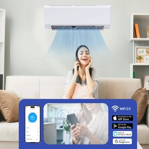 YITAHOME 24000 BTU 2 Zone <b>Mini</b> Split <b>Air</b> <b>Conditioner</b> Heat Pump System Ductless WiFi Battery-Powered RV Compatible Variable - Product Image 5