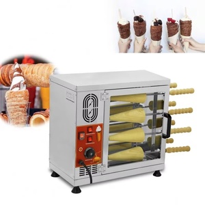Four à pain électrique commercial neuf, grande capacité, haute productivité, 8 rouleaux, pour pâtisserie Kurtoska, cornes, gâteaux, four rotatif - Product Image 1