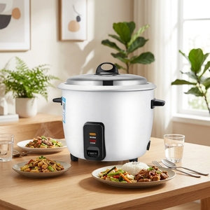 Mini <span class=keywords><strong>Arrocera</strong></span> Eléctrica de 1.2L, Olla Eléctrica Personal con Interior Antiadherente, Función de Mantener Caliente, para Desayunos, Ideal para Chicas y Estudiantes - Product Image 2