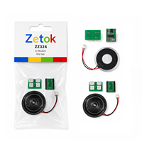 Module de lecture vocale IA Zetok avec haut-parleur DFPlayer Mini MP3 Sound Board AIM01 pour projets éducatifs STEM