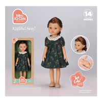 Mode 14 pouces poupée fille jouet belle fille habiller jouets en plastique vinyle Joints grands yeux bébé poupées meilleur cadeau