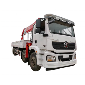 <span class=keywords><strong>Camion</strong></span> de chantier d'<span class=keywords><strong>occasion</strong></span> Shacman 8X4 monté avec <span class=keywords><strong>grue</strong></span> Changxing <span class=keywords><strong>Palfinger</strong></span> de 12 tonnes, avec moteur de pompe, en vente ; <span class=keywords><strong>Camion</strong></span> manipulateur de <span class=keywords><strong>grue</strong></span> - Product Image 2