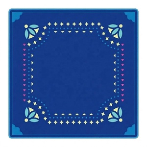 Tapis de Mahjong Américain Pliable de Luxe Moderne Motif Pivoine Phénix, Housse de Table Élégante, Accessoires de Mahjong Vintage pour Soirées Familiales et <span class=keywords><strong>Poker</strong></span> - Product Image 2