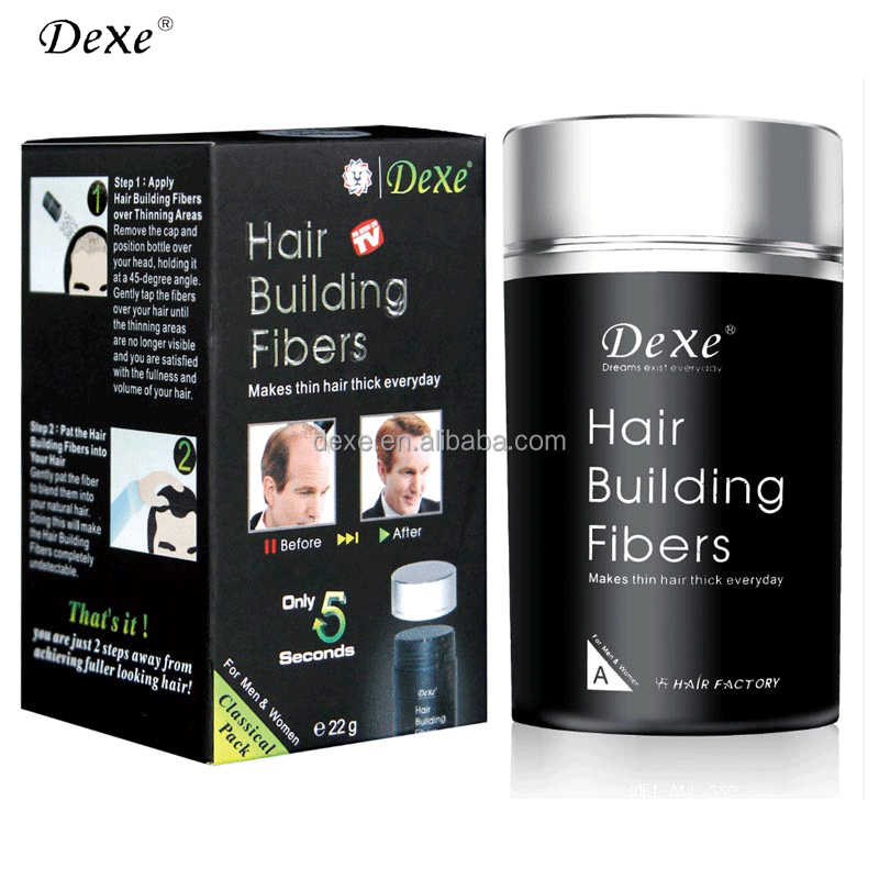 DEXE Cotton and Keratin Hair Fibers