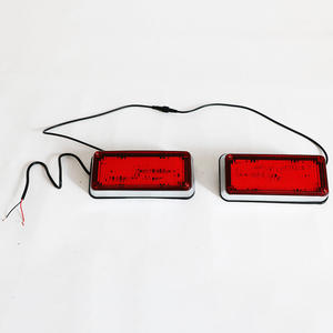 Lampe d'avertissement stroboscopique LED rouge super brillante à montage en surface pour camion <span class=keywords><strong>ambulance</strong></span> feux clignotants de sécurité 12V 24V chargeur - Product Image 1