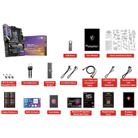 Carte mère MSI MPG Z590 GAMING FORCE d'occasion avec 128 Go de mémoire DDR4, socket LGA 1200, prend en charge les processeurs Intel Core de 11e et 10e génération