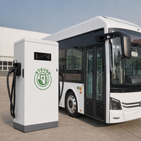 Nouvelle station de recharge rapide DC pour véhicules électriques CCS2 GBT 120kW-240kW POS OCPP2.0 Montage au sol