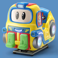 Pièce de monnaie en fibre de verre renforcée en plastique jouet voiture MP5 projet équipe lieu jeu vidéo balançoire Machine jeu Machine Kiddie Ride