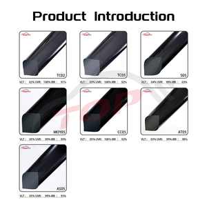Self-Healing Car <strong>Window</strong> Sticker Nano Ceramic <strong>Tint</strong> Glass <strong>Film</strong> Car Heat Control Privacy <strong>Window</strong> <strong>Films</strong> - Product Image 3