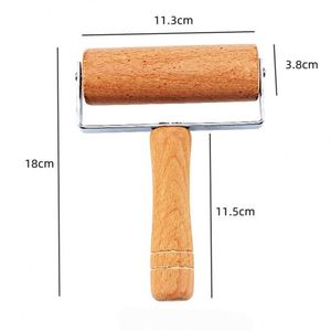 Rouleau à pâtisserie en bois de hêtre écologique antiadhésif le plus vendu, gravure personnalisée, accessoire pour planche à pâtisserie, compatible lave-vaisselle, outils de cuisson - Product Image 4