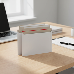 Venta Directa de Fábrica, Sobres Pequeños Reforzados, Papel Kraft Biodegradable Blanco, Bolsas para Documentos sin Imprimir, Listos para Enviar - Product Image 1