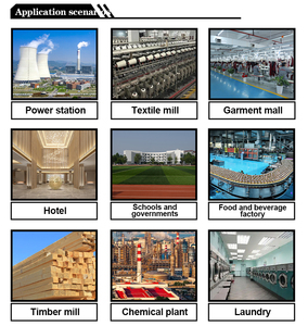 Chaudière à mazout thermique Chaudière à mazout thermique de 1200 kilowatts industrie de transfert de chaleur de tube de feu automatique horizontal avec sortie de vapeur - Product Image 5