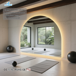 Современное стильное высококачественное зеркальное зеркало для всего тела, инопланетная АРКА, дизайн для домашнего использования, для танцев, фитнеса, йоги - Product Image 1