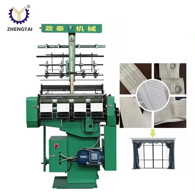 Zhengtai Fabriek Professionele Custom High Speed Automatische Gordijn Tape Maken Naald Weefgetouw Machine
