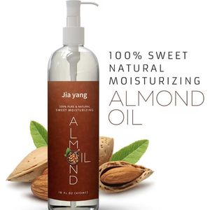 Aceite <span class=keywords><strong>de</strong></span> Almendras Dulces 100% Puro, Sin Refinar, 473 ml, <span class=keywords><strong>Precio</strong></span> al por Mayor, <span class=keywords><strong>para</strong></span> Masajes Corporales, Aceite Base <span class=keywords><strong>de</strong></span> Semillas Crudas, Personalizado <span class=keywords><strong>de</strong></span> Fábrica - Product Image 2