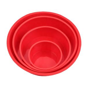 Liquidation 4/6/8/10 pouces ensemble de moules à gâteau en Silicone rond-moules de cuisson antiadhésifs pour <span class=keywords><strong>pain</strong></span> en mousseline de soie bricolage Dessert faisant - Product Image 1