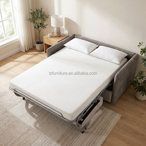 Modern 2 3 Seat Fabric Convertible <b>Sofa</b> <b>Bed</b> <b>Mattress</b> Extendable Foldable Eco-friendly Bedroom Living Room Apartment <b>Sofa</b> <b>Bed</b> - Product Image 1
