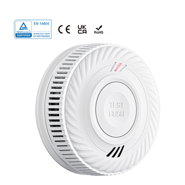 85Db Safe Sound Home Security Smoke Leak Sensor System 10 Years Battery En14604 Fire Smoke Detector Alarm