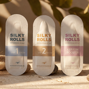 ครีมยกขนตา Silky Rolls ขั้นตอนที่ 1 2 เซรั่มเคราติน ชุดยกขนตาและคิ้วกึ่งถาวร - Product Image 2