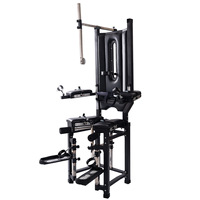 Grand mobilier BDSM pour hommes et femmes, chaise d'entraînement King, accessoires de punition, instrument de tortion, support de retenue