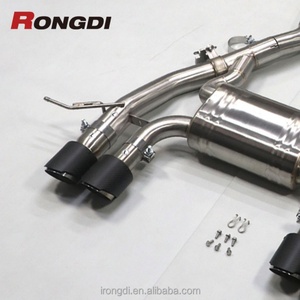 High Performance 2021-2024 for BMW G80 M3 G82 M4 Stainless Steel Single Midpipe Valved Catback Exhaust System - Product Image 3