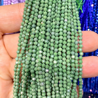 Perles en zircone cubique en gros pour la fabrication de bijoux, petites perles rondes facettées en zircone cubique naturelle, 2/3/4/5 mm, 15 pouces