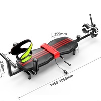 Table d'inversion réglable moderne avec support de cheville réversible Machine inversée de musculation en métal durable
