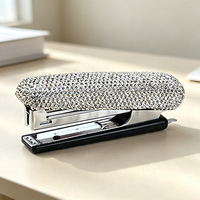 Agrafeuse multifonction de luxe personnalisable et écologique avec strass en cristal, machine à relier les livres